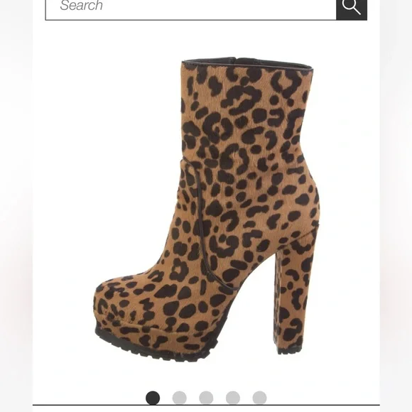Alice + Olivia cheetah print boot - Picture 2 of 6
